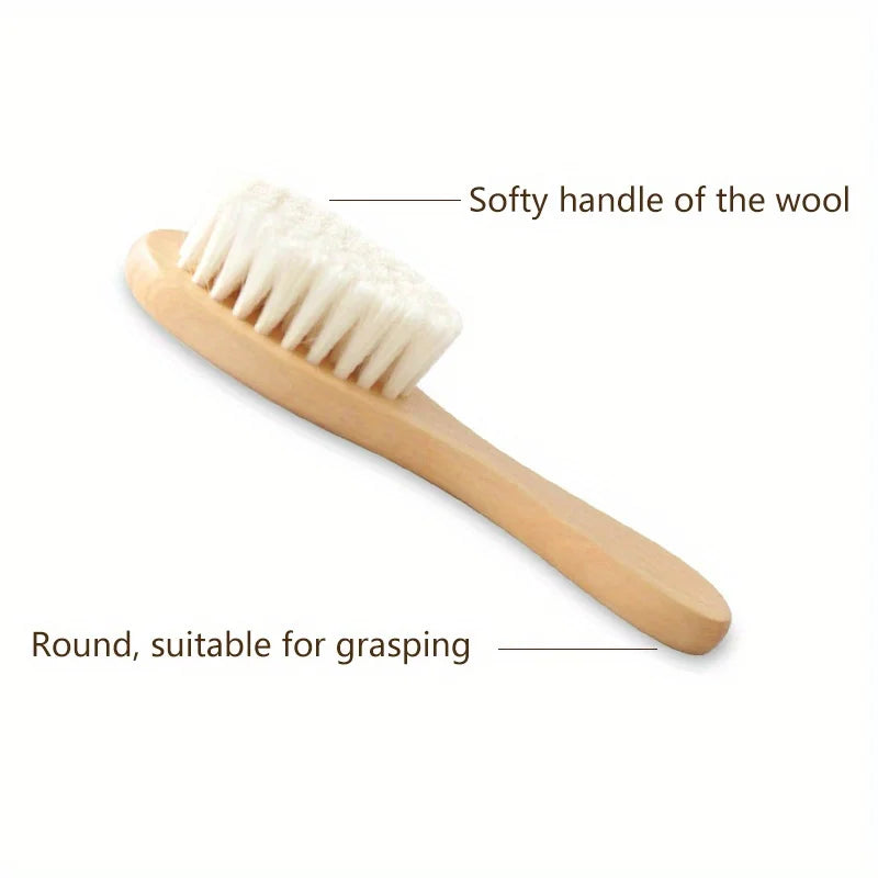 1 Personalized Baby Hairbrush Shower Gift Custom Engraved Baby Brush a Keepsake for Newborns The Perfect Present for New Mothers